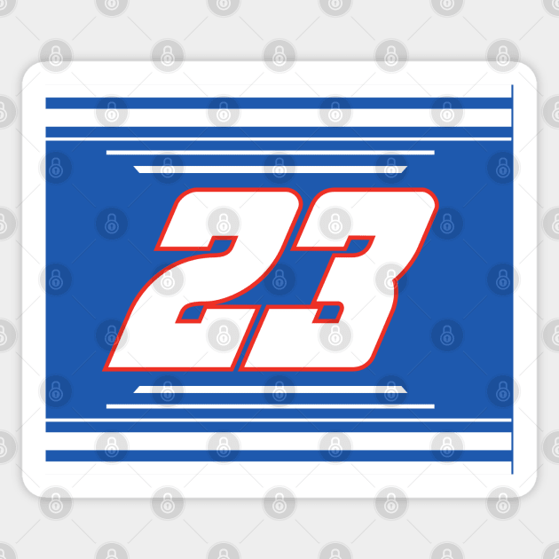 Bubba Wallace #23 2024 NASCAR Design Sticker by AR Designs 